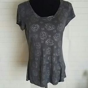 Rock & Republic Skull Print Blouse